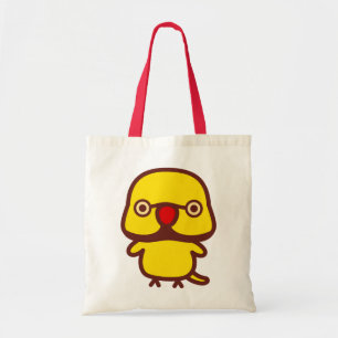 Rose-ringed parakeet / Yellow male Tote Bag