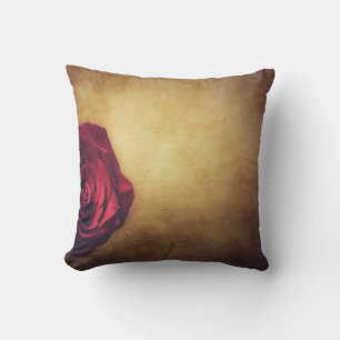 Rose rose bloom abstract romantic cushion