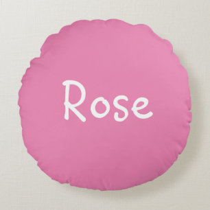 Rose Round Cushion