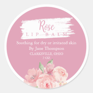 Rose Salve / balm / Soap Label