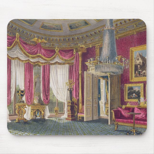 Rose Satin Drawing Room (second view) Carlton Hous Mouse Pad (Front)