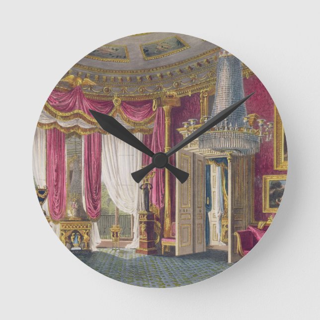 Rose Satin Drawing Room (second view) Carlton Hous Round Clock (Front)