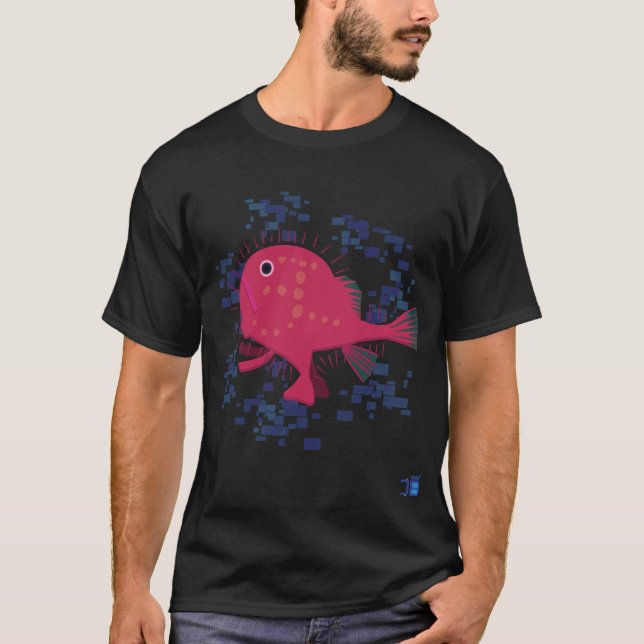 Rose Sea Toad T-Shirt (Front)