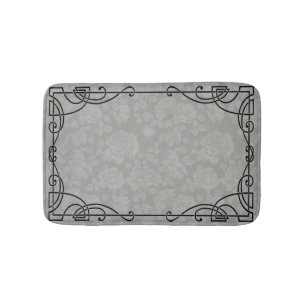 Rose Shadow Fairy Bath Mat