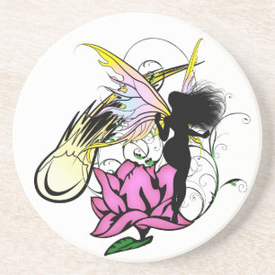 Rose Shadow Fairy Coaster
