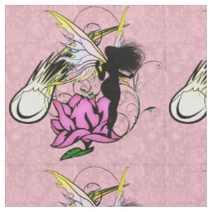 Rose Shadow Fairy Fabric