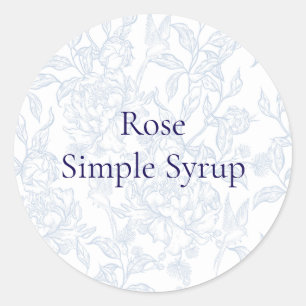 Rose Simple Syrup sticker 