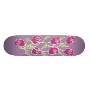 Rose skateboard