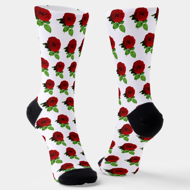 Rose Socks (Angled)