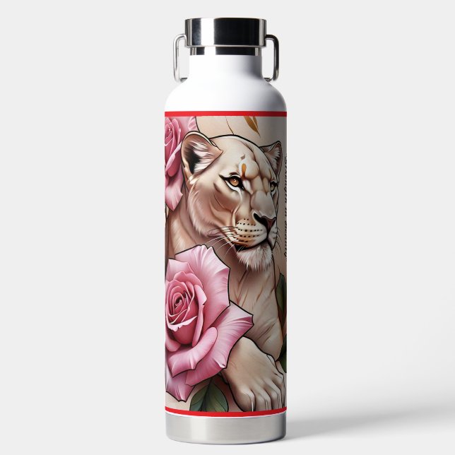 "Rose Sovereign" Water Bottle (Front)