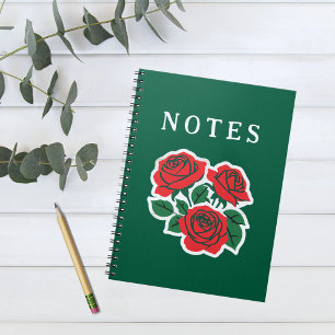 Rose Spiral Photo Notebook