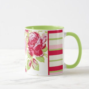 Rose Stripe Mug