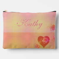 Rose Sweethearts w/Name Print Cut Sew Bag