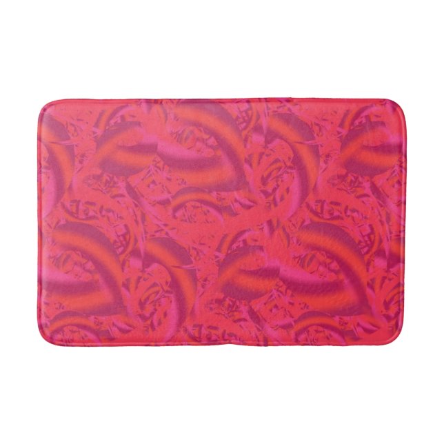Rose Swirl Bath Mat (Front)