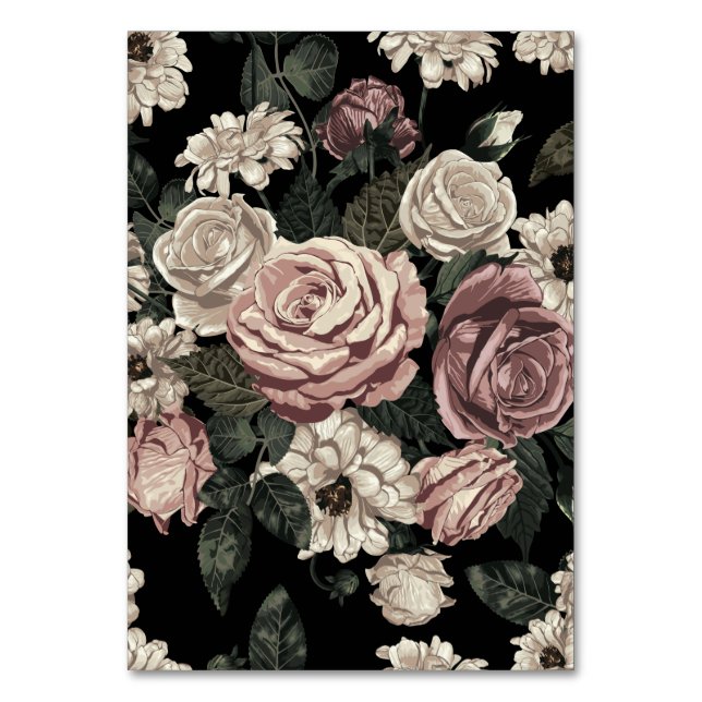 rose table number (Front)