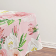 Rose tablecloth