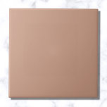 Rose Tan Solid Colour Ceramic Tile<br><div class="desc">Rose Tan Solid Colour</div>