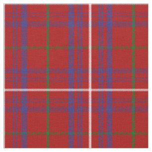 Rose Tartan Print Fabric