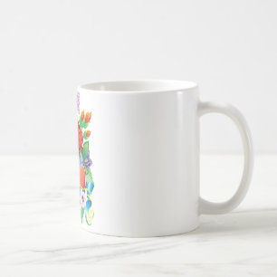 Rose Tattoo Hearts Coffee Mug