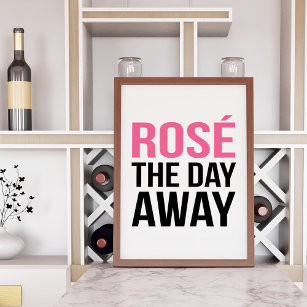 Rose the Day Away   Art Print