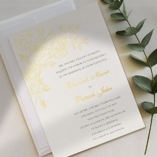 Rose Theme Forever Ecru Formal Classic Wedding