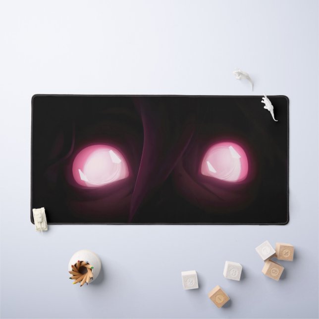 Rose Thorn Gaming Desk Mat | Cute Vampire themed (Kids Table)
