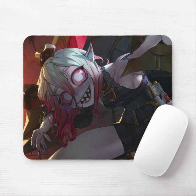 Rose Thorn Gaming Mousepad | Little Fury Monster (With Mouse)