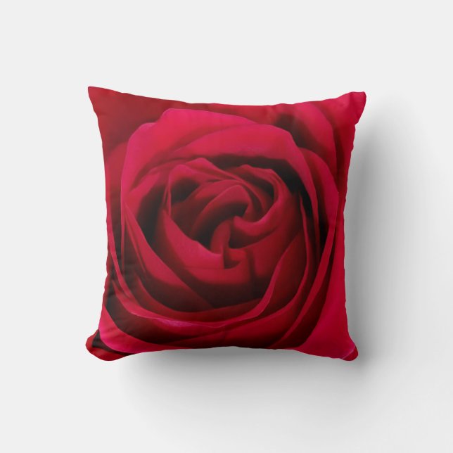 Rose Throw Pillow (Front)
