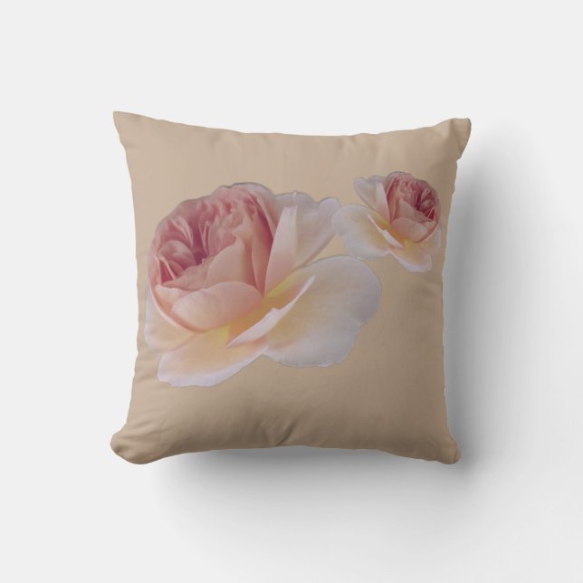 Rose Throw Pillow (Front)