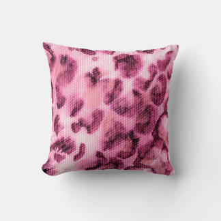 Rose Tiger: Animal Acrylic Texture Cushion