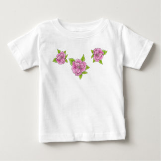 Rose Toddler Ruffle Dress Baby T-Shirt