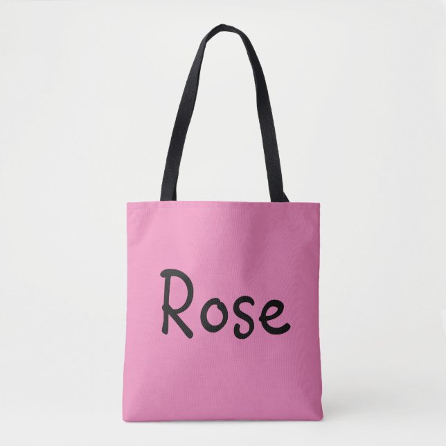 Rose Tote Bag (Front)