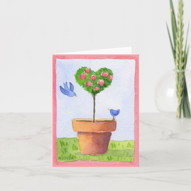 Rose Tree - Note Card (Front)