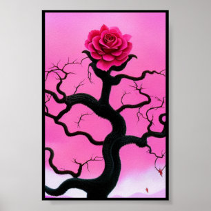 Rose Tree Poster
