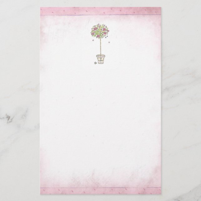 Rose Tree Stationery (Front)