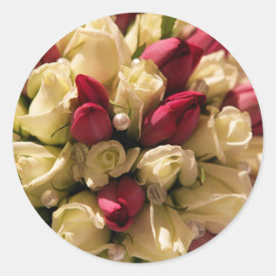 Rose & Tulip Envelope Seal Stickers