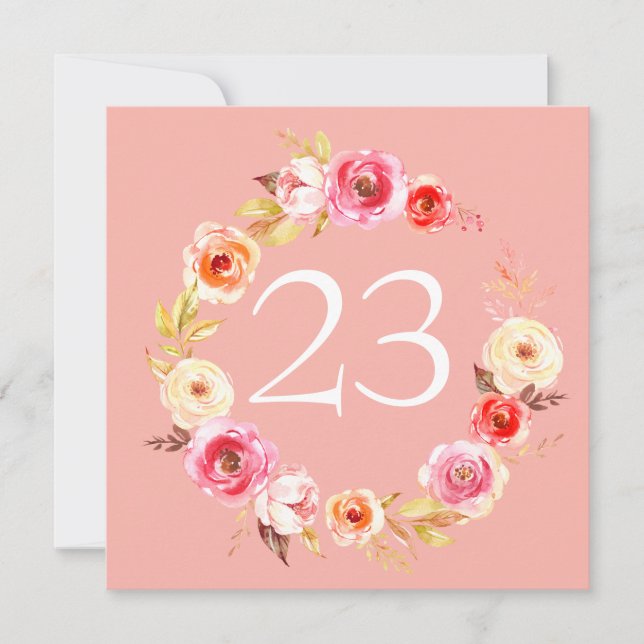 Rose Unity Invitation (Front)