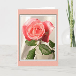 Rose Valentine Holiday Card