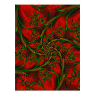 Rose Vines Poster