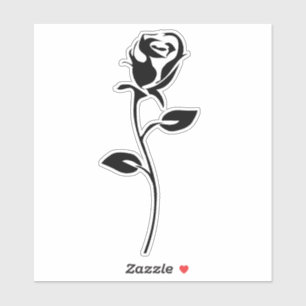 Rose Vinyl Sticker