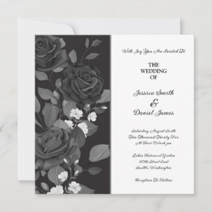 Rose Wedding Invitation