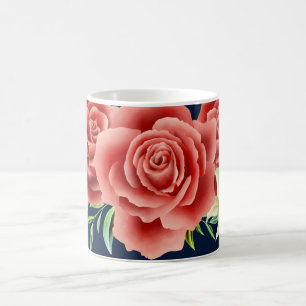 Rose Wedding Large Coffee Mug