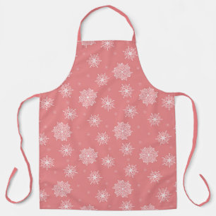 Rose Whimsical Celestial Floral Large Apron