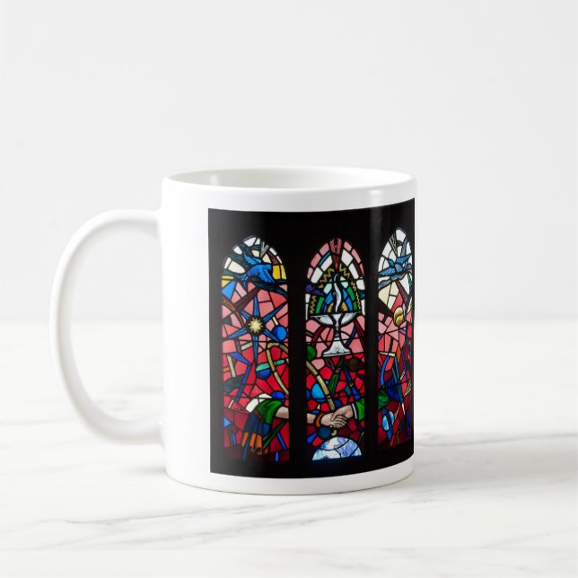 Rose Window Coffee Mug (Left)