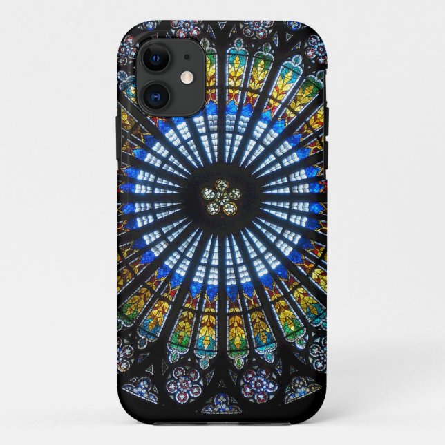 rose window strasbourg cathedral Case-Mate iPhone case (Back)