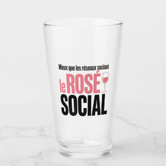 Rose Wine Glass