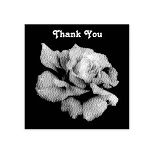 Rose (wood) Stamp - Customise