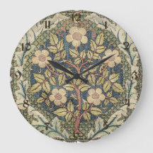 Rose Wreath Vintage Floral Art by William Morris