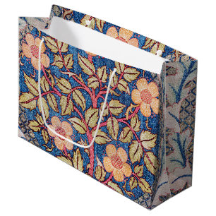 Rose Wreath, William Morris Large Gift Bag