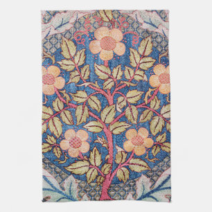 Rose Wreath, William Morris Tea Towel